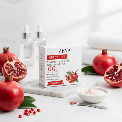Patchs Yeux Éclat à la Grenadine & Collagène
